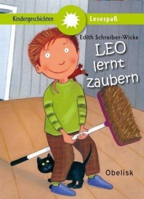 Buchcover des Kinderbuchs Leo lernt zaubern