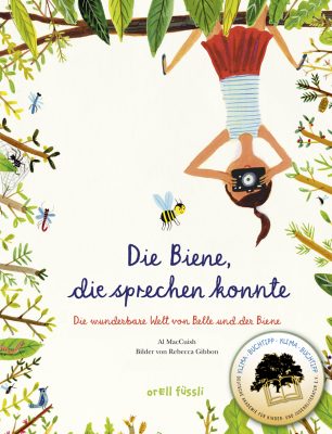 Buchcover des Kinderbuchs Die Biene, die sprechen konnte