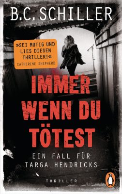 Buchcover des Thrillers Immer wenn du tötest